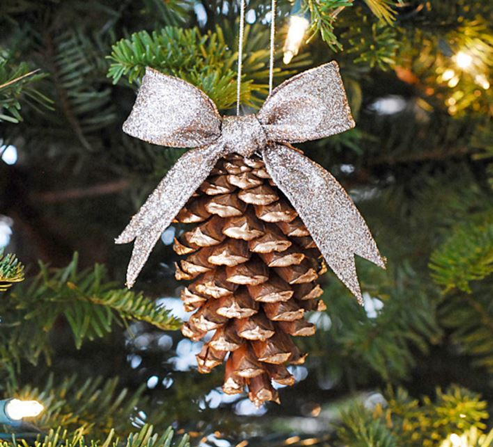 pinecone ornament